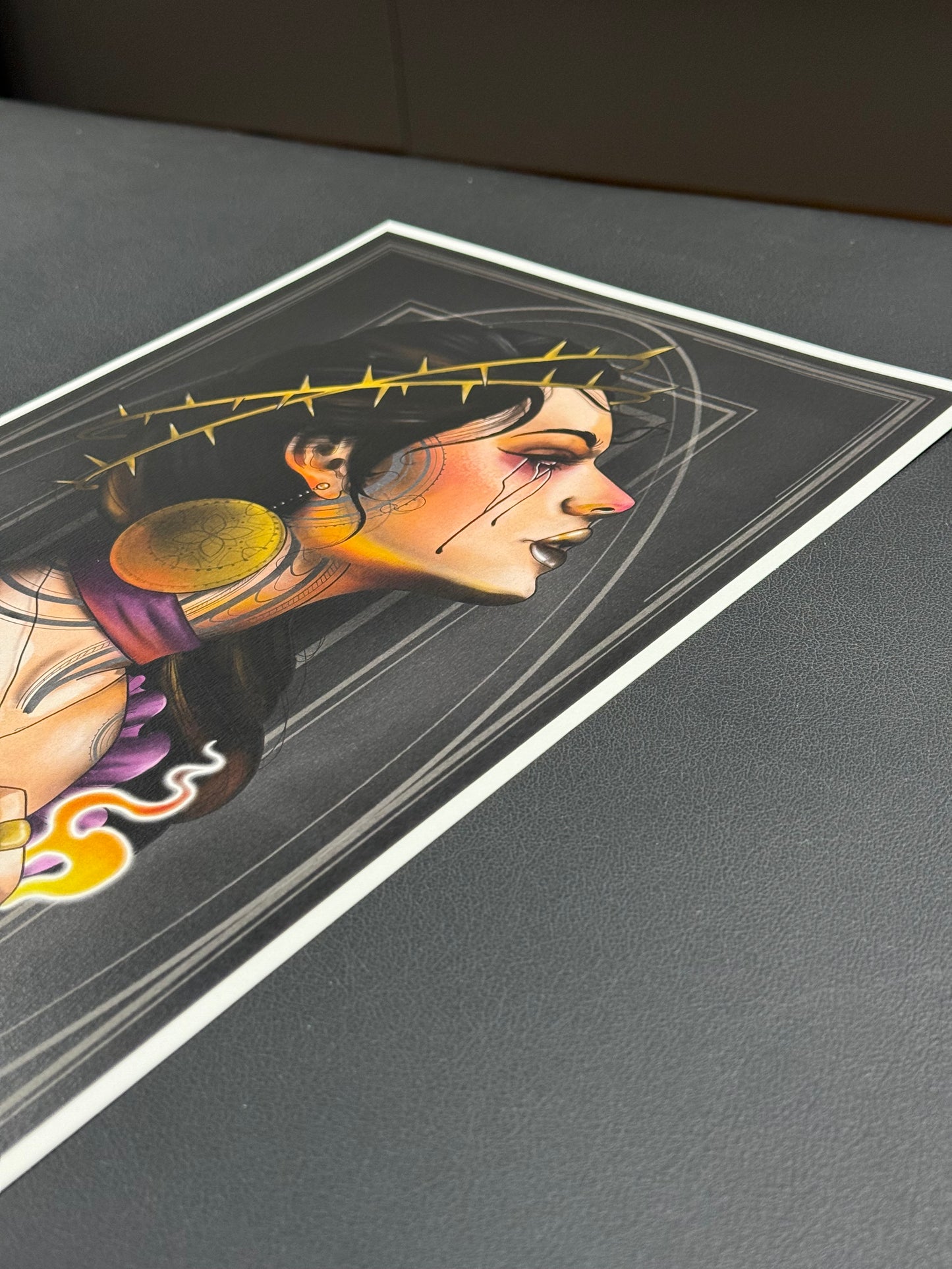 Lámina witch by Ester Tattoo