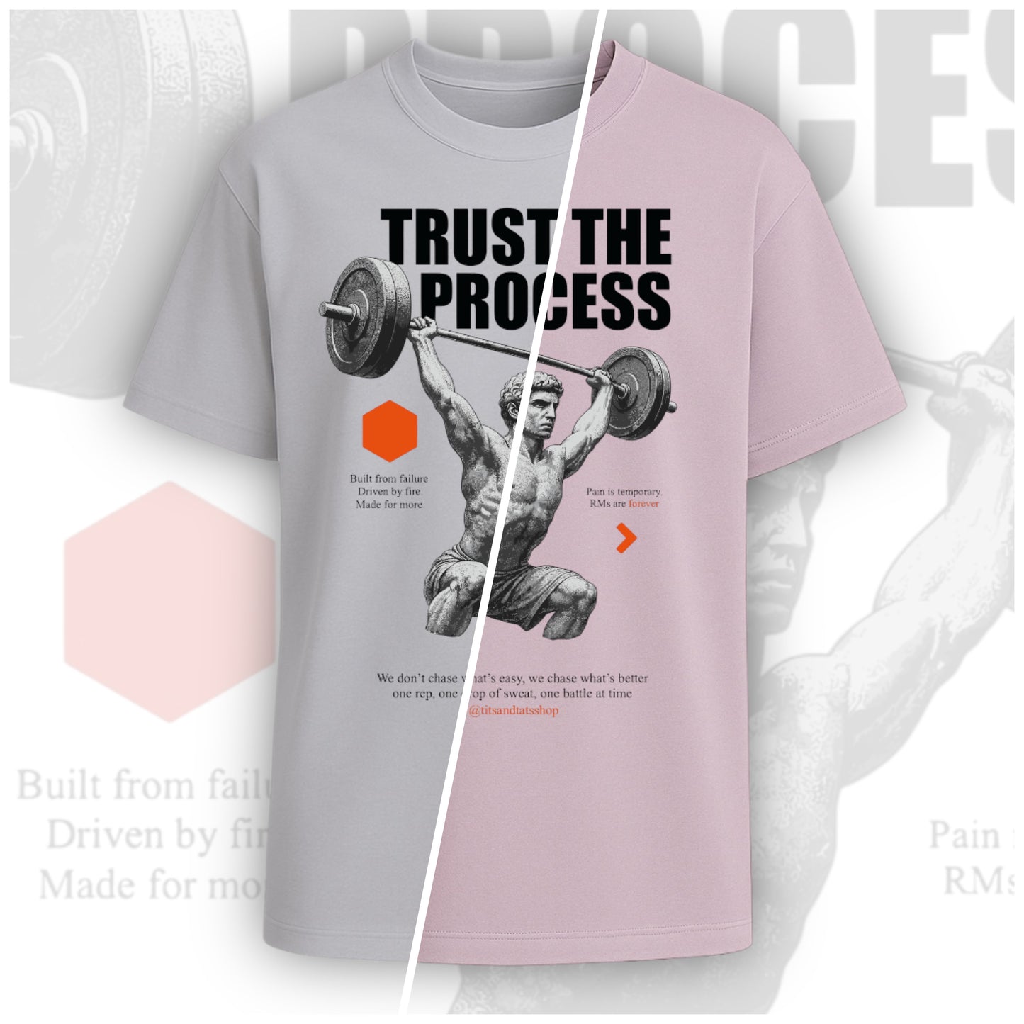 Camiseta Oversize “TRUST THE PROGRES”
