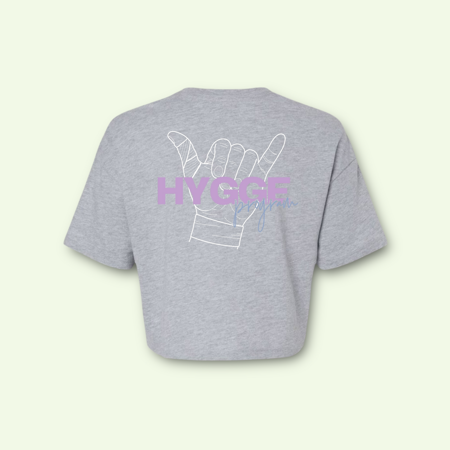Crop Top "HYGGE PROGRAM"