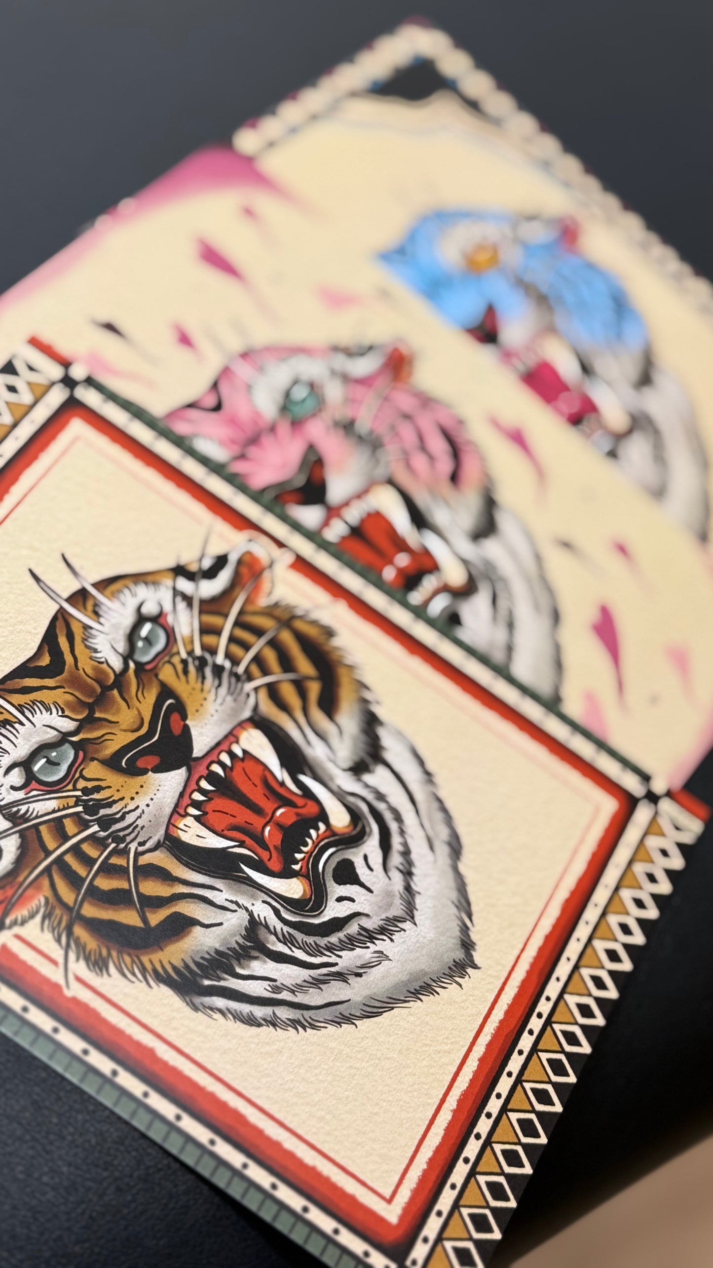 Postal Tigre by Ester Tattoo