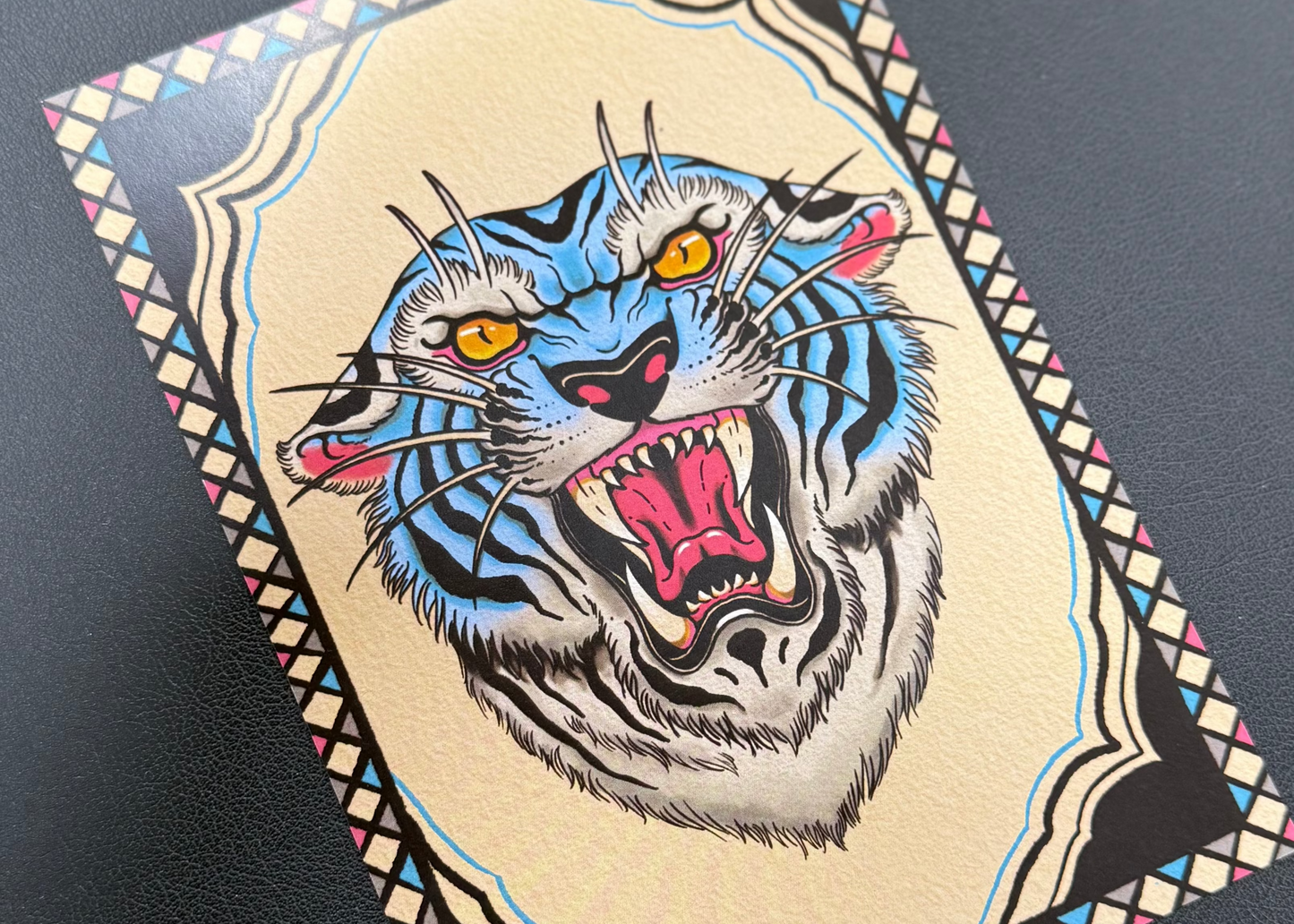 Postal Tigre by Ester Tattoo