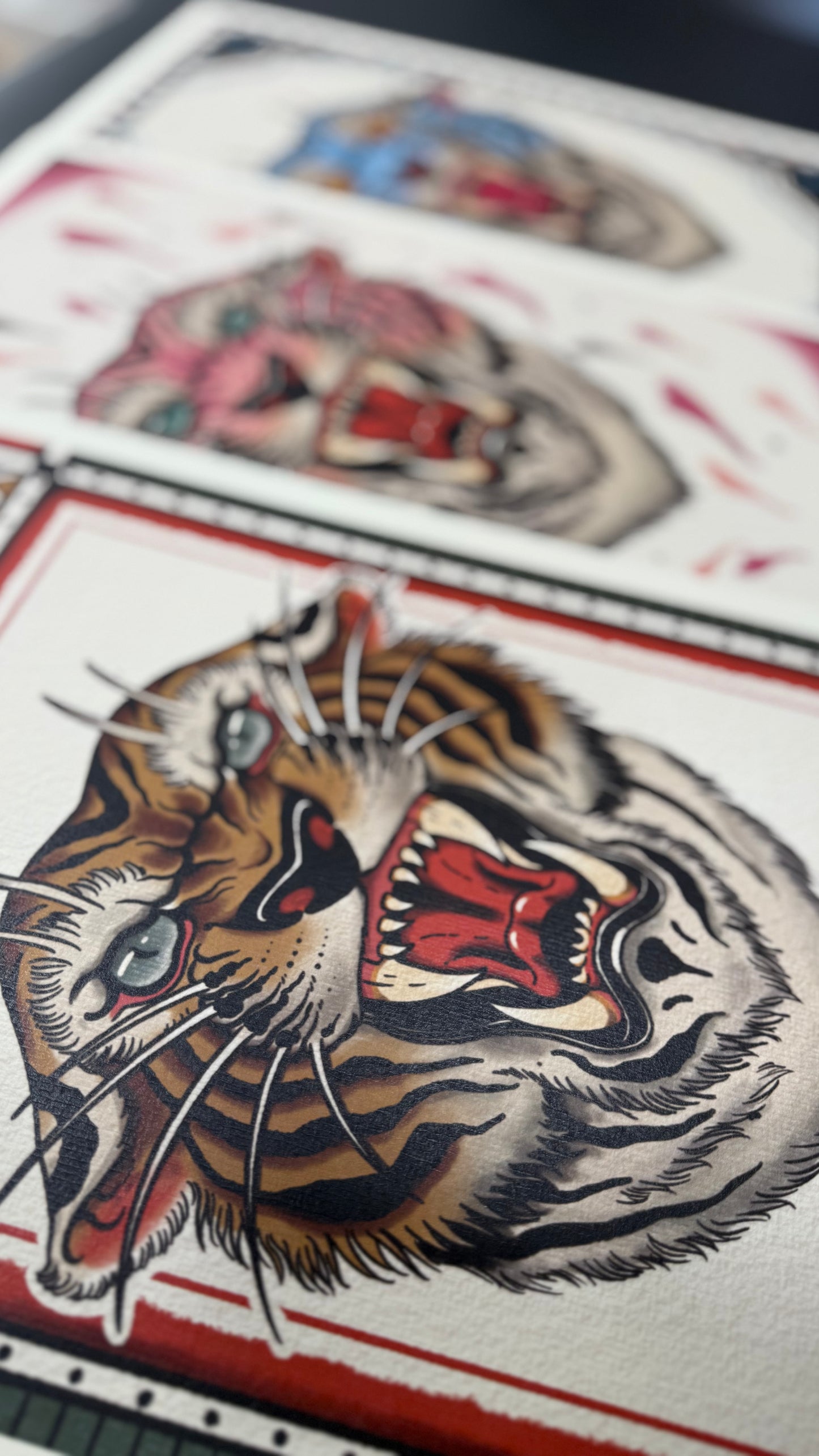 Lámina Tigre by Ester Tattoo