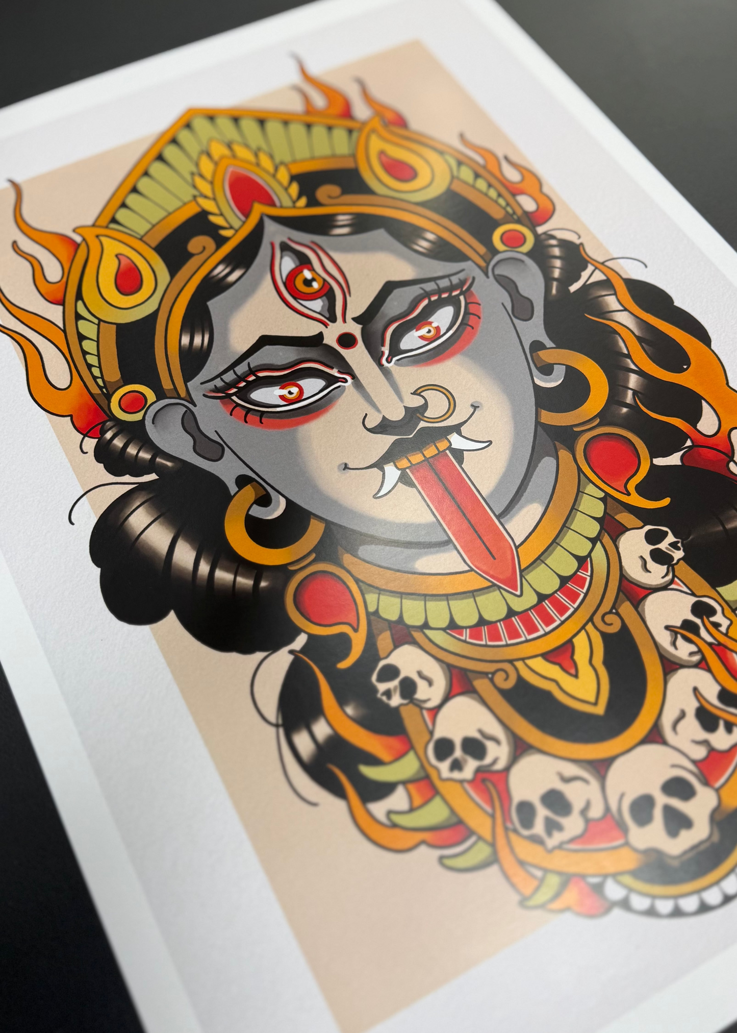 Lámina Kali by Ester Tattoo