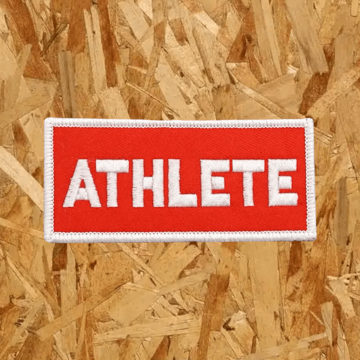 Pegat brodat amb velcro: ATHLETE