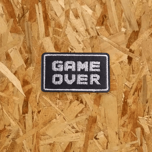 Pegat amb velcro: GAME OVER