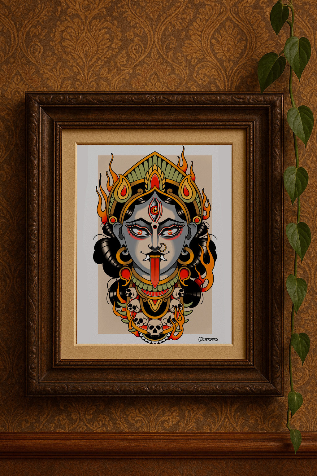 Lámina Kali by Ester Tattoo